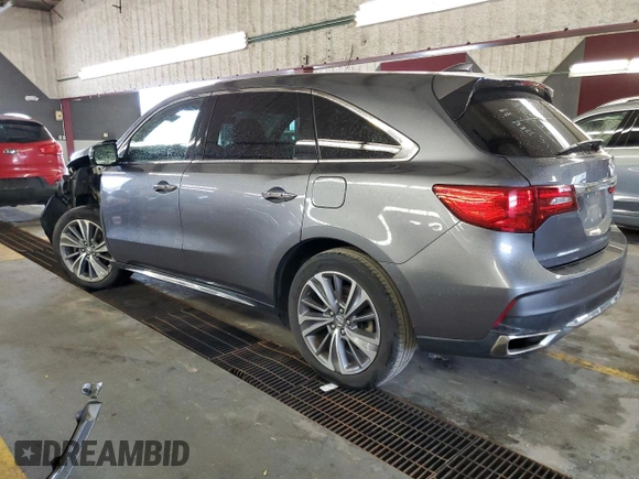 2018 Acura MDX Technology с VIN 5J8YD4H57JL016129, выставлен на аукционе Copart как лот 58921365 с пробегом 99 051 миль миль и Списание • Salvage title. История ставок и продаж доступна на DreamBid. Изображение 2.