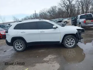 2018 Jeep Cherokee Latitude Plus with VIN 1C4PJMLX5JD581775, listed as a IAAI auction lot 41684428 with 151,225 mi miles and . Bid and sale history available at carsss.com. Image 14.
