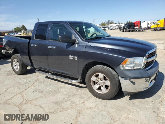 2017 Ram 1500 Express with VIN 1C6RR6FG5HS846894, listed as a Copart auction lot 56737595 with 89,480 mi miles and Salvage title. Bid and sale history available at DreamBid. Image 4.