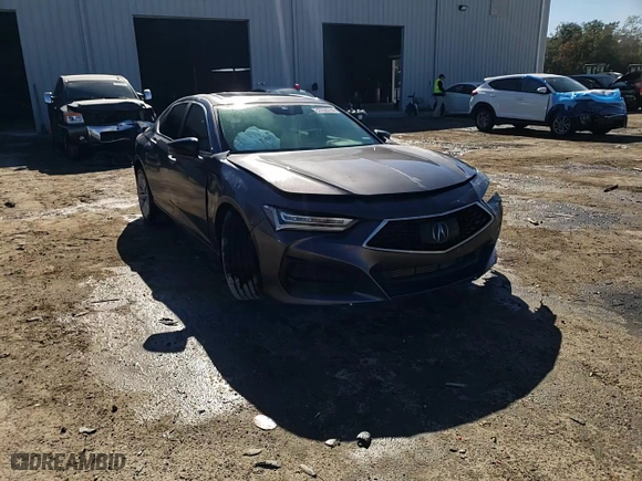 2022 Acura TLX w/Technology Package with VIN 19UUB5F41NA003012, listed as a Copart auction lot 82753724 with 41,478 mi miles and Salvage Title. Bid and sale history available at carsss.com. Image 13.