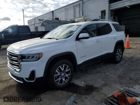 2023 GMC Acadia SLT with VIN 1GKKNML46PZ148504, listed as a Copart auction lot 51126605 with 44,960 mi miles and Clean Title. Bid and sale history available at DreamBid. Image 1.