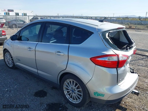 2013 Ford C-Max Energi SEL with VIN 1FADP5CU1DL521392, listed as a IAAI auction lot 41976775 with 121,715 mi miles. Bid and sale history available at carsss.com. Image 3.