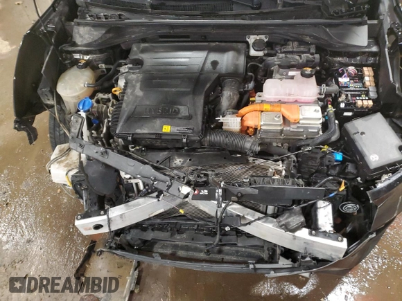 2022 Kia Niro LXS with VIN KNDCB3LC3N5539575, listed as a Copart auction lot 86313304 with 53,177 mi miles and Salvage Title. Bid and sale history available at carsss.com. Image 12.