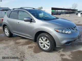 2011 Nissan Murano SL with VIN JN8AZ1MU9BW060232, listed as a IAAI auction lot 41579578 with 217,900 mi miles. Bid and sale history available at carsss.com. Image 1.