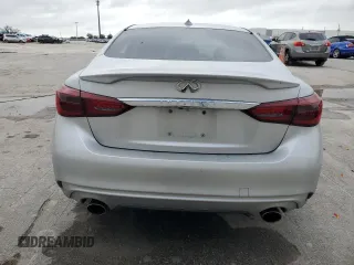 2019 Infiniti Q50 3.0t Signature Edition with VIN JN1EV7AP6KM514591, listed as a Copart auction lot 84735724 with 64,178 mi miles and Non Repairable. Bid and sale history available at carsss.com. Image 6.