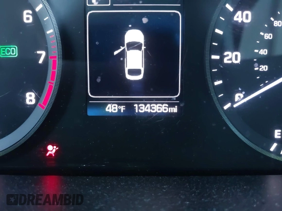 2017 Hyundai Sonata SE with VIN 5NPE24AF3HH492841, listed as a IAAI auction lot 41503654 with 134,366 mi miles. Bid and sale history available at carsss.com. Image 7.