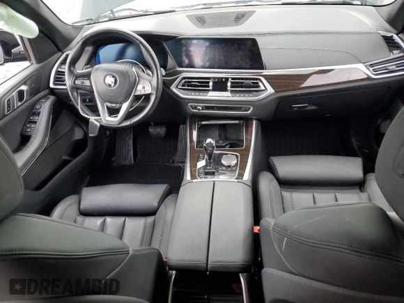 2019 BMW X5 xDrive40i with VIN 5UXCR6C51KLL60617, listed as a Copart auction lot 47344975 with 90,436 mi miles and Salvage Title. Bid and sale history available at carsss.com. Image 8.