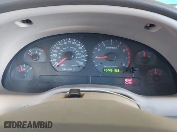 2002 Ford Mustang GT Deluxe with VIN 1FAFP42X12F190923, listed as a IAAI auction lot 41712658 with 154,816 mi miles. Bid and sale history available at carsss.com. Image 7.