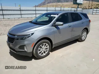 2024 Chevrolet Equinox LT with VIN 3GNAXUEG9RL344303, listed as a Copart auction lot 64073585 with 28,550 mi miles and Clean title. Bid and sale history available at DreamBid. Image 1.
