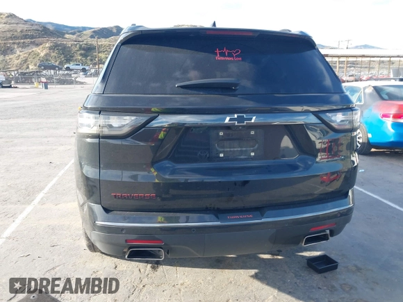 2019 Chevrolet Traverse Premier with VIN 1GNERKKW2KJ243838, listed as a IAAI auction lot 41830336 with 109,087 mi miles. Bid and sale history available at carsss.com. Image 16.