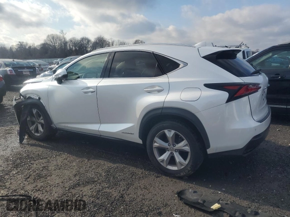 2017 Lexus NX 300h with VIN JTJBJRBZ3H2051768, listed as a Copart auction lot 83774484 with 93,880 mi miles and Salvage title. Bid and sale history available at DreamBid. Image 2.