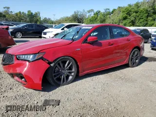 2019 Acura TLX w/A-Spec Pkg with VIN 19UUB3F61KA000581, listed as a Copart auction lot 52616485 with 99,771 mi miles and Non Repairable. Bid and sale history available at carsss.com. Image 1.