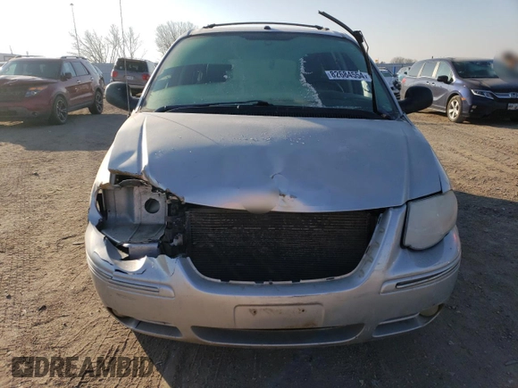 2007 Chrysler Town & Country LWB Limited with VIN 2A8GP64L47R305818, listed as a Copart auction lot 82684554 with 0 mi miles and Salvage Title. Bid and sale history available at carsss.com. Image 5.