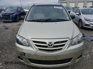 2004 Mazda MPV LX with VIN JM3LW28A840502496, listed as a Copart auction lot 80946673 with 117,423 mi miles and Salvage Title. Bid and sale history available at carsss.com. Image 5.