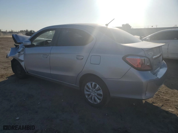 2022 Mitsubishi Mirage G4 ES with VIN ML32FUFJ0NHF07882, listed as a Copart auction lot 46738015 with 32226 miles and Salvage Title. Bid and sale history available at carsss.com. Image 2.