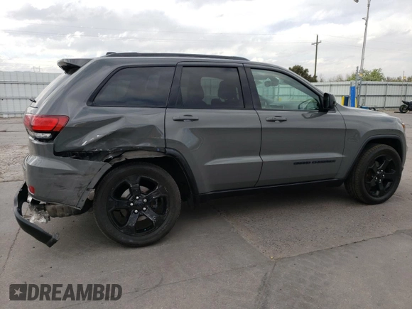 2020 Jeep Grand Cherokee Laredo with VIN 1C4RJFAG2LC150388, listed as a Copart auction lot 53586645 with 86,793 mi miles and Salvage title. Bid and sale history available at DreamBid. Image 3.