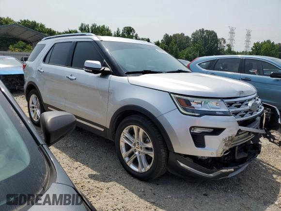 2019 Ford Explorer Limited z VIN 1FM5K7F84KGB48650, wystawiony jako Copart lot #60600905 z przebiegiem 177 407 mil mil oraz Szkoda całkowita • Salvage title. Historia ofert i sprzedaży dostępna na DreamBid. Obrazek 4.