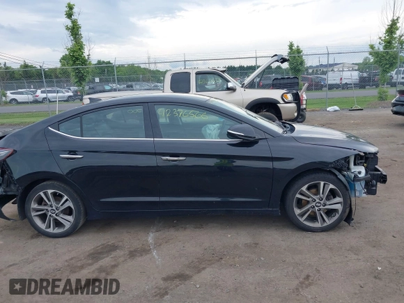 2017 Hyundai Elantra Limited with VIN 5NPD84LF5HH026416, listed as a IAAI auction lot 42376566 with 98,220 mi miles and . Bid and sale history available at DreamBid. Image 12.