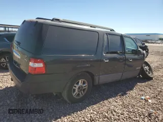 2007 Ford Expedition EL XLT with VIN 1FMFK15577LA48047, listed as a Copart auction lot 76559584 with 0 mi miles and Salvage Title. Bid and sale history available at carsss.com. Image 3.