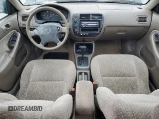 2000 Honda Civic EX with VIN 1HGEJ8641YL022645, listed as a Copart auction lot 73574474 with 285,937 mi miles and Salvage Title. Bid and sale history available at carsss.com. Image 8.