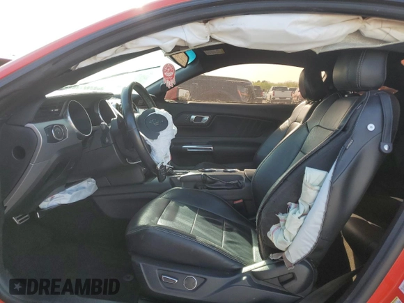 2018 Ford Mustang GT with VIN 1FA6P8CF6J5146398, listed as a Copart auction lot 47990095 with 69,463 mi miles and Salvage title. Bid and sale history available at DreamBid. Image 7.