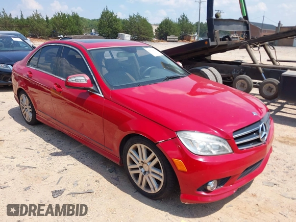 2009 Mercedes-Benz C 300 Sport with VIN WDDGF81X89F283240, listed as a IAAI auction lot 42694652 with 180,972 mi miles and . Bid and sale history available at DreamBid. Image 1.