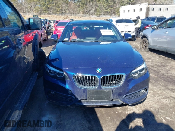 2019 BMW 2 Series 230i xDrive with VIN WBA2J3C59KVD49100, listed as a IAAI auction lot 41620304 with 47,635 mi miles. Bid and sale history available at carsss.com. Image 12.