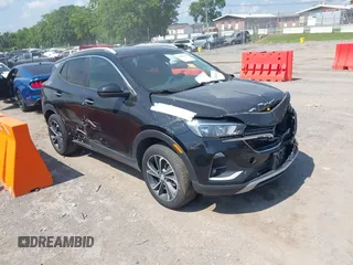 2021 Buick Encore GX Select with VIN KL4MMESL2MB161299, listed as a IAAI auction lot 42560411 with 108,000 mi miles and . Bid and sale history available at DreamBid. Image 1.