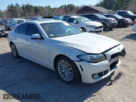 2015 BMW 5 Series 528i xDrive with VIN WBA5A7C52FD622472, listed as a IAAI auction lot 41999000 with 106,602 mi miles and . Bid and sale history available at carsss.com. Image 1.