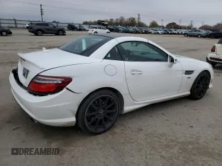 2014 Mercedes-Benz SLK-Class SLK 250 with VIN WDDPK4HA1EF093957, listed as a Copart auction lot 81787234 with 52,850 mi miles and Salvage Title. Bid and sale history available at carsss.com. Image 3.