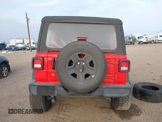 2022 Jeep Wrangler Unlimited Sport S with VIN 1C4HJXDG1NW144404, listed as a IAAI auction lot 41690330 with 48,542 mi miles and . Bid and sale history available at DreamBid. Image 17.