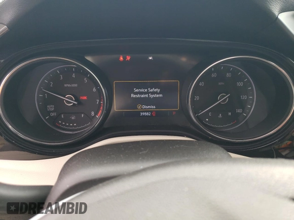 2021 Buick Encore GX Preferred z VIN KL4MMBS24MB081007, wystawiony jako Copart lot #59798375 z przebiegiem 39 882 mil mil oraz Szkoda całkowita • Salvage title. Historia ofert i sprzedaży dostępna na DreamBid. Obrazek 9.