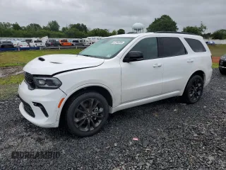 2025 Dodge Durango GT Plus z VIN 1C4RDJDG4SC507736, wystawiony jako Copart lot #57764255 z przebiegiem 2 737 mil mil oraz Szkoda całkowita • Salvage title. Historia ofert i sprzedaży dostępna na DreamBid. Obrazek 1.