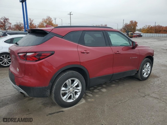 2020 Chevrolet Blazer LT with VIN 3GNKBHRS6LS558882, listed as a Copart auction lot 79997374 with 128,417 mi miles and Non Repairable. Bid and sale history available at carsss.com. Image 3.