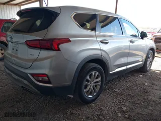 2020 Hyundai Santa Fe SE with VIN 5NMS2CAD1LH229586, listed as a IAAI auction lot 41392077 with 100,228 mi miles. Bid and sale history available at carsss.com. Image 4.