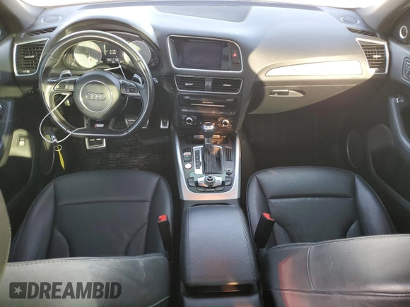 2015 Audi SQ5 Premium Plus with VIN WA1CGAFP0FA078651, listed as a Copart auction lot 75446814 with 106,646 mi miles and Salvage title. Bid and sale history available at DreamBid. Image 8.