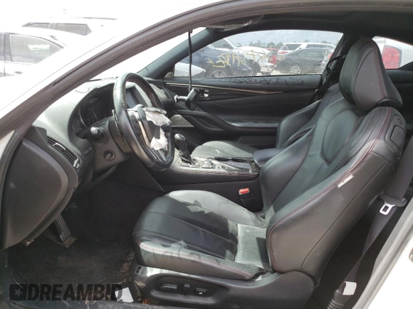 2020 Infiniti Q60 Red Sport 400 with VIN JN1FV7EL4LM460320, listed as a Copart auction lot 47488983 with 57,431 mi miles and . Bid and sale history available at DreamBid. Image 7.