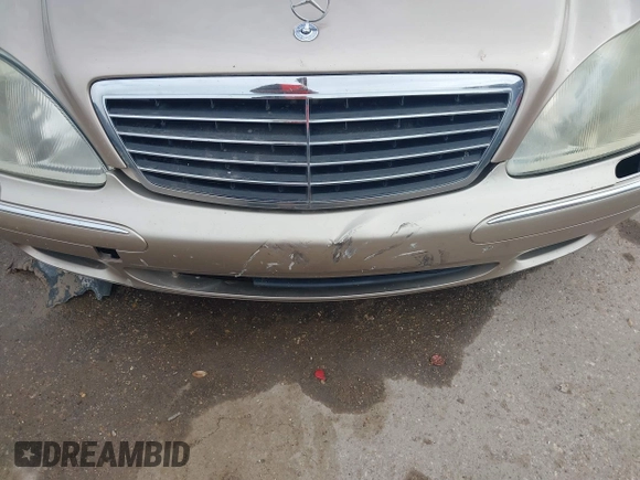 2001 Mercedes-Benz S 320/430/500 with VIN WDBNG70J31A161620, listed as a IAAI auction lot 41530784 with 134,673 mi miles and . Bid and sale history available at carsss.com. Image 6.