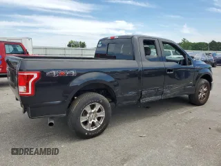 2015 Ford F-150 XLT with VIN 1FTEX1EP6FFC26434, listed as a Copart auction lot 57378705 with 129,295 mi miles and Salvage title. Bid and sale history available at DreamBid. Image 3.