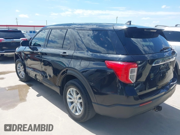 2021 Ford Explorer with VIN 1FMSK8BH0MGA04305, listed as a IAAI auction lot 42082051 with 70,858 mi miles. Bid and sale history available at carsss.com. Image 3.