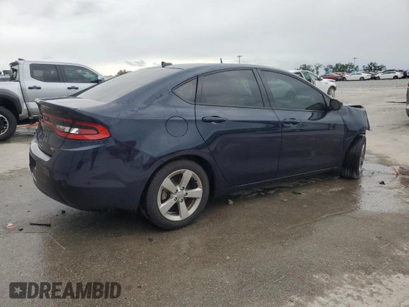 2015 Dodge Dart SXT z VIN 1C3CDFBB8FD277116, wystawiony jako Copart lot #52105125 z przebiegiem 100 552 mil mil oraz Szkoda całkowita • Salvage title. Historia ofert i sprzedaży dostępna na DreamBid. Obrazek 3.