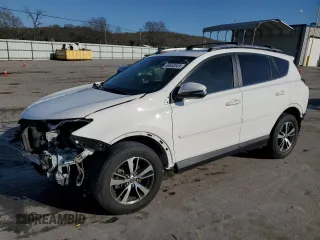 2018 Toyota RAV4 XLE with VIN JTMWFREV3JJ726836, listed as a Copart auction lot 50653545 with 108,223 mi miles and Salvage Title. Bid and sale history available at DreamBid. Image 1.