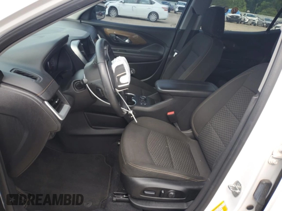 2020 GMC Terrain SLE with VIN 3GKALMEV8LL139327, listed as a Copart auction lot 57036415 with 61,130 mi miles and Salvage title. Bid and sale history available at DreamBid. Image 7.