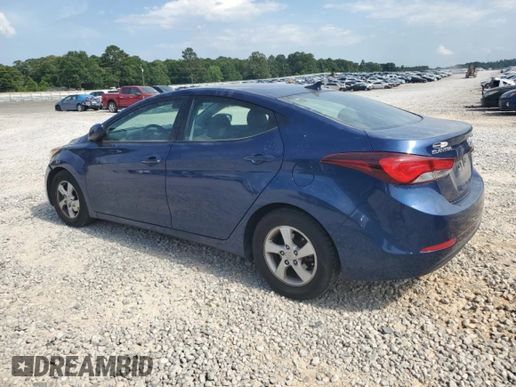 2015 Hyundai Elantra SE z VIN 5NPDH4AE4FH636508, wystawiony jako Copart lot #58807875 z przebiegiem 129 065 mil mil oraz Szkoda całkowita • Salvage title. Historia ofert i sprzedaży dostępna na DreamBid. Obrazek 2.