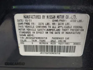 2012 Infiniti G37 Journey with VIN JN1CV6AP9CM930718, listed as a IAAI auction lot 42117682 with 233,460 mi miles and . Bid and sale history available at carsss.com. Image 9.