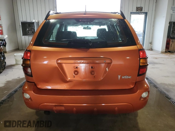 2004 Pontiac Vibe with VIN 5Y2SL62804Z429081, listed as a Copart auction lot 75206894 with 189,960 mi miles and Salvage Title. Bid and sale history available at carsss.com. Image 6.