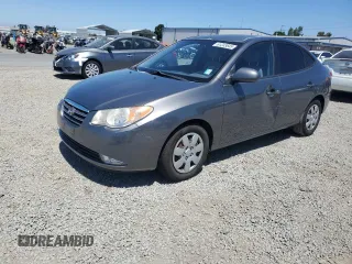2009 Hyundai Elantra GLS with VIN KMHDU46D59U645901, listed as a Copart auction lot 61233645 with 161,919 mi miles and Salvage title. Bid and sale history available at DreamBid. Image 1.