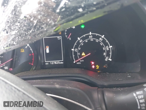 2020 Toyota 4Runner SR5 with VIN JTEBU5JR6L5807164, listed as a IAAI auction lot 42687254 with 127,825 mi miles and . Bid and sale history available at DreamBid. Image 7.