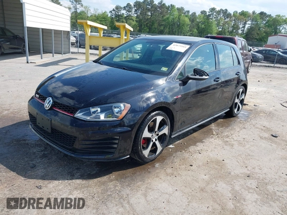 2016 Volkswagen Golf GTI SE with VIN 3VW4T7AU6GM039229, listed as a IAAI auction lot 42073161 with 74,049 mi miles. Bid and sale history available at carsss.com. Image 17.