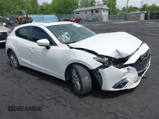 2016 Mazda 3 i Touring with VIN JM1BM1M70G1316450, listed as a IAAI auction lot 42351700 with 117,263 mi miles and . Bid and sale history available at DreamBid. Image 1.